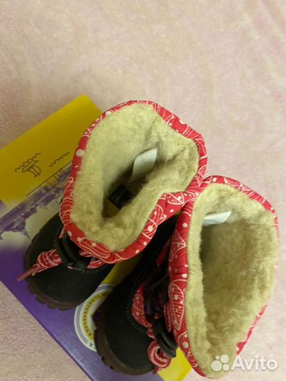 Сапоги зимние для девочки