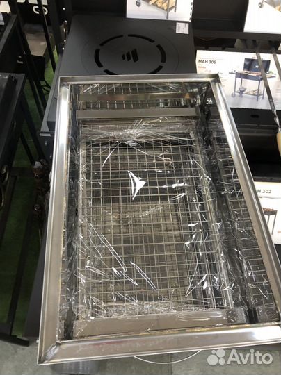 Коптильня из нержавеющей стали 250х400х250