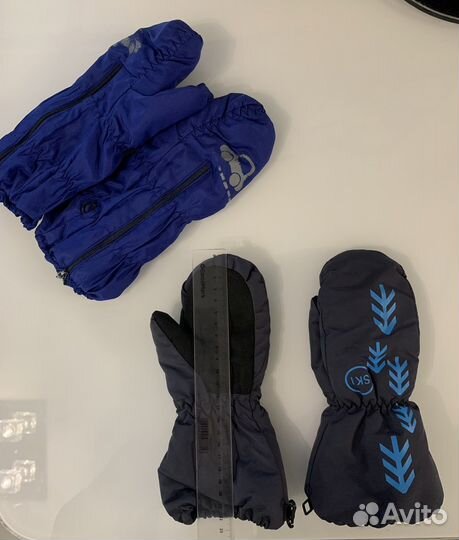 Варежки краги (вторые в подарок)