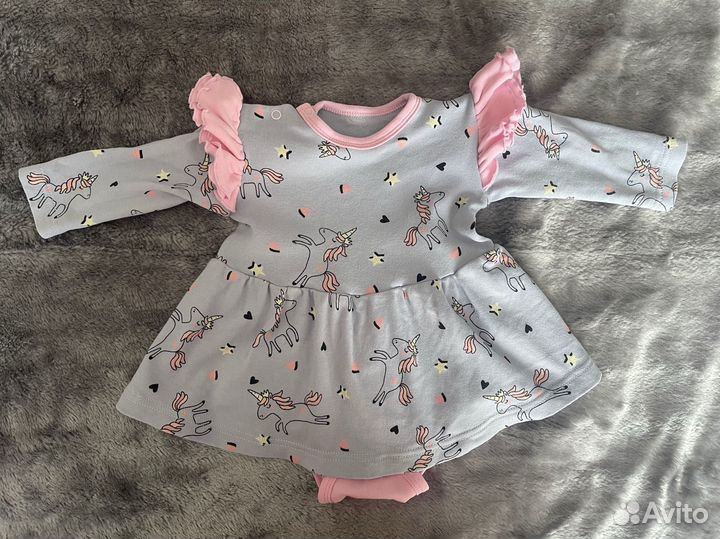 Платье боди 68 74