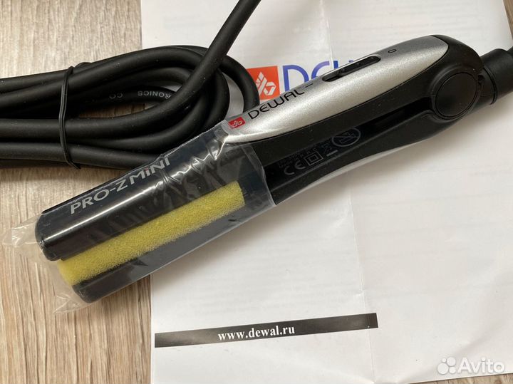 Щипцы-гофре для волос pro-z mini dewal 03-019m