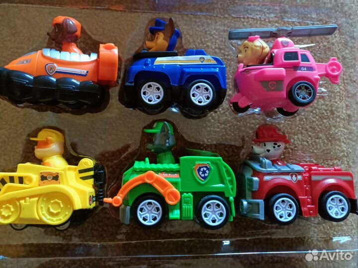 Машинки щенячий патруль