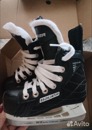Хоккейные коньки bauer Детские 28 размер
