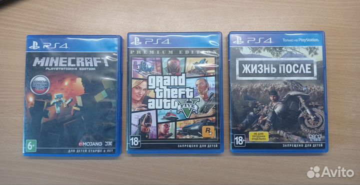 Игры для приставок ps4