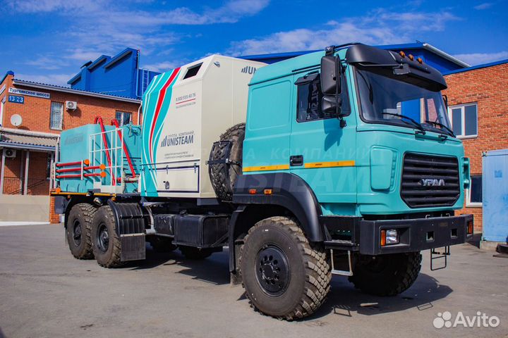 Цементировочный агрегат пца 350/32 на шасси урал 4