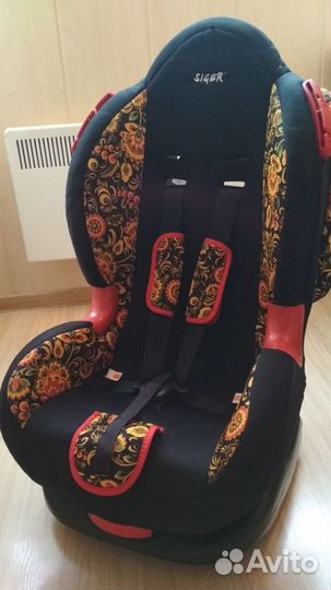 Автокресло с наклоном и изофикс интересный дизайн
