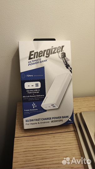 Портативный аккумулятор Energizer