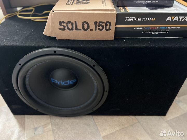 Сабвуфер и колонки усилители