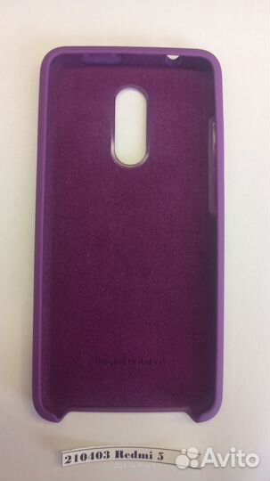 Чехол-накладка Redmi 5 210403