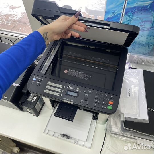 Принтер мфу лазерный Kyocera FS- 1025MFP
