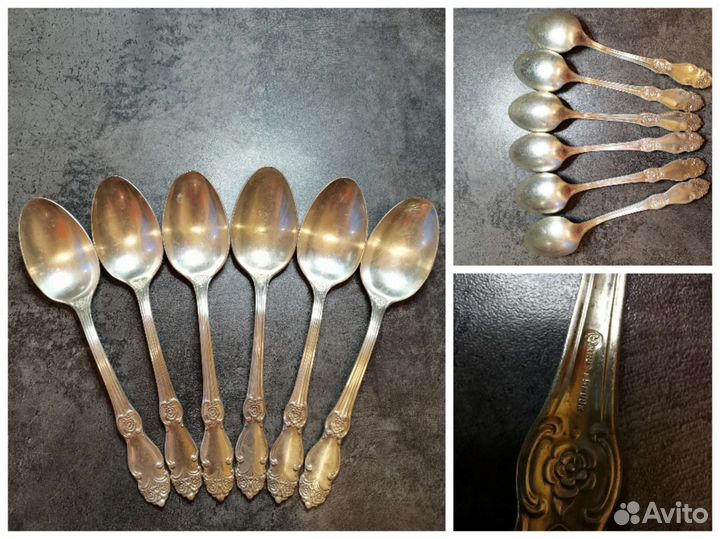 Ложки,вилки,ножи,половник,блюдо СССР мельхиор