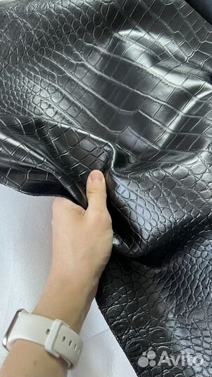 Кожа натуральная под крок, крс