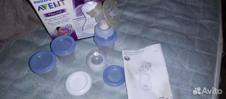 Молокоотсос avent ручной