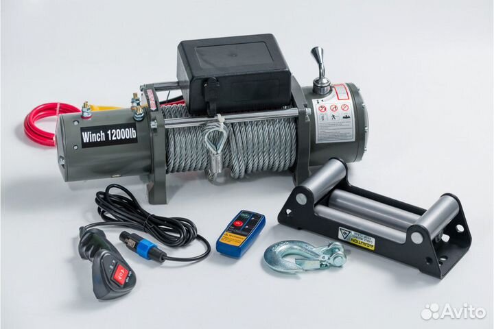 Лебедка. 12v. Winch 12000LB. на 5,5 тонн. Новые