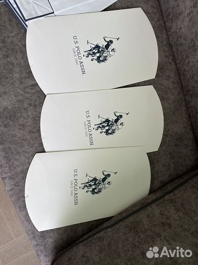 Пакеты бумажные u.s. polo