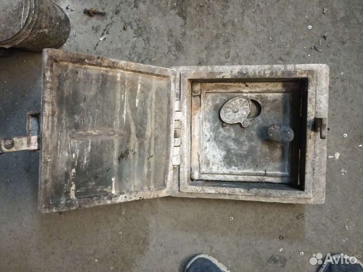 Дверца печная большая-2в1.Царская.Клеймо.18-19век