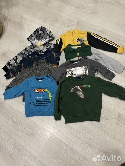 Детская одежда для мальчиков пакетом 80-92