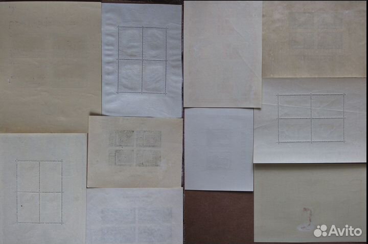 Марки. СССР. Блоки. 1937-1958 г