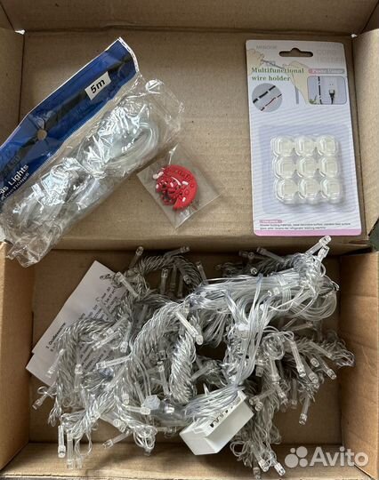 Новая Гирлянда занавес 3х3 / Штора. Разные