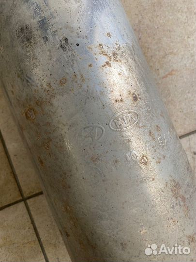 Глушитель задняя банка Hyundai Solaris 1