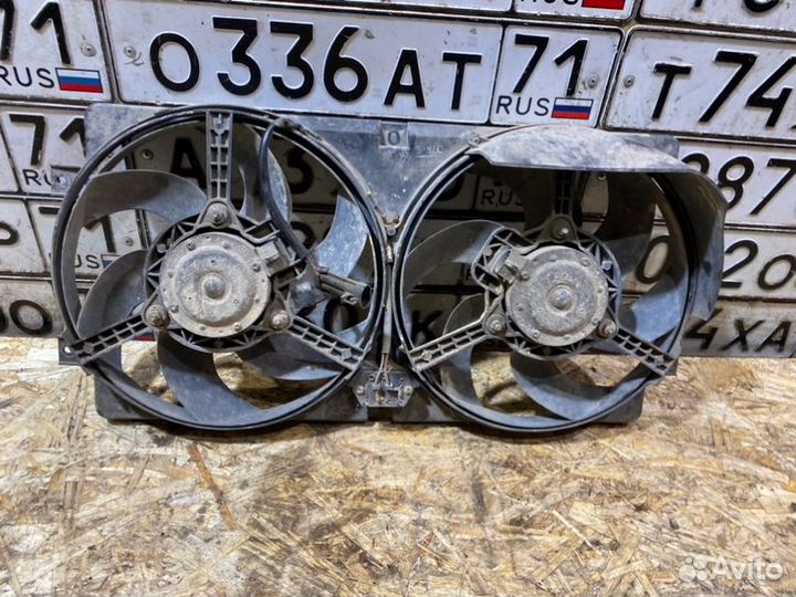 Двойной вентилятор Chevrolet Niva