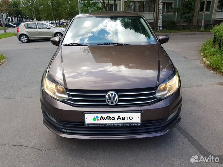 Volkswagen Polo 1.6 AT, 2019, 160 000 км