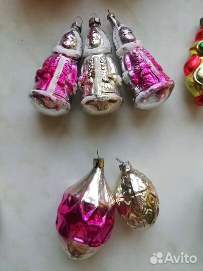 Ёлочные игрушки СССР