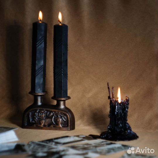 Авторская свеча из пчелиного воска