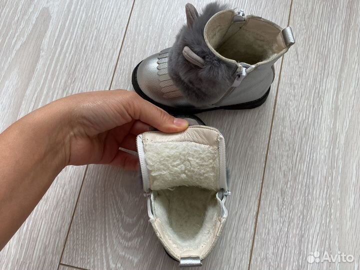 Зимние ботиночки детские для девочки