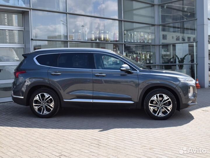 Hyundai Santa Fe 2.2 AT, 2019, 60 147 км