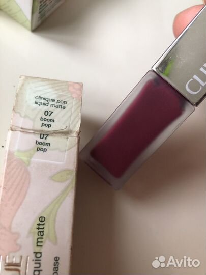 Clinique POP liquid matte colour + primer 01,06,07