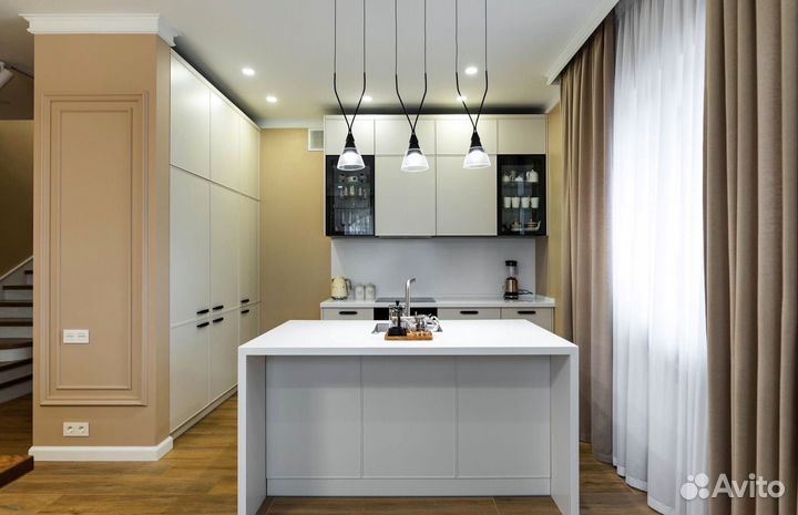 Кухонный гарнитур на заказ с островом