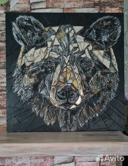 Интерьерная картина Медведь Миша