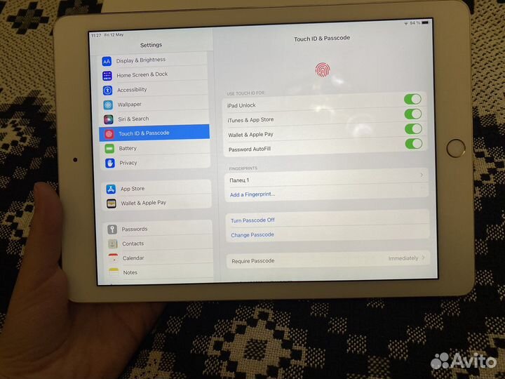 iPad air 2 gold