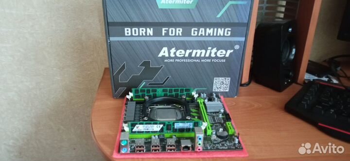 Комплект мощный пк 8 ядер 3,3Ггц, 32Гб, мать