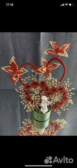 Деревья из бисера 2