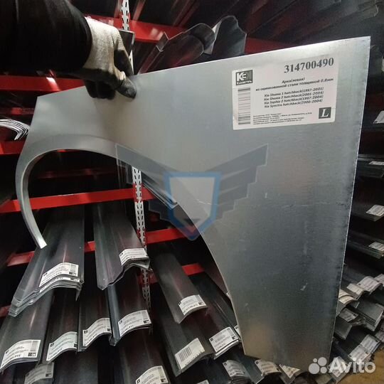 Арка левая Kia Spectra, Shuma hatchback 2000-2004