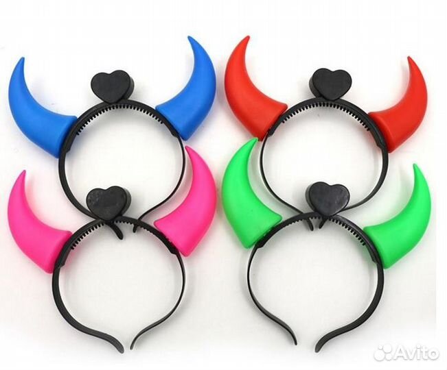 Ободки рожки Черта Только Оптом