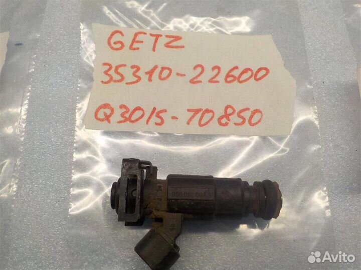 Форсунка инжекторная электрическая Hyundai Getz 2