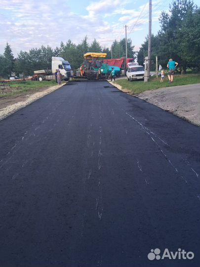 Укладка асфальта