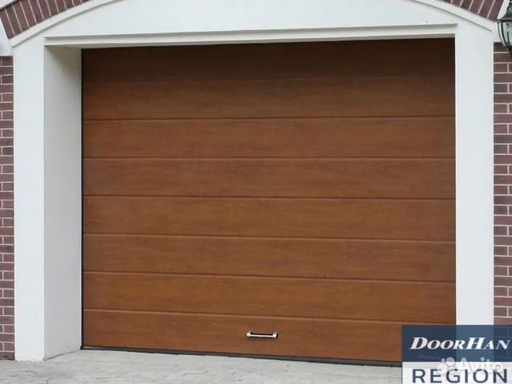 Гаражные секционные ворота