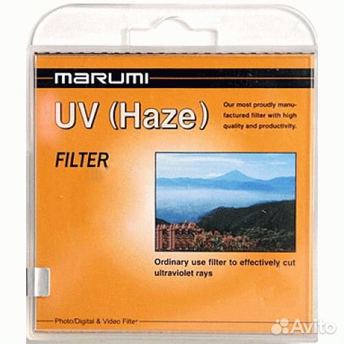Светофильтр marumi UV (Haze) 55 / 58 mm