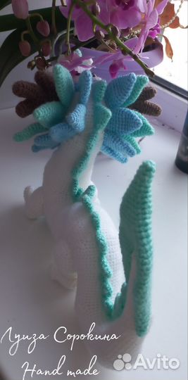 Вязаный дракончик. Символ 2024 года