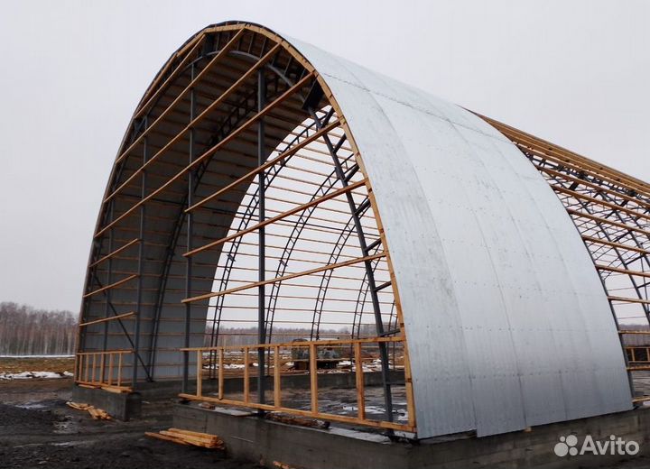 Ангар под ключ