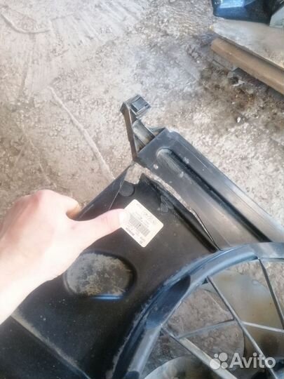 Вентилятор охлаждения радиатора мазда 3бк