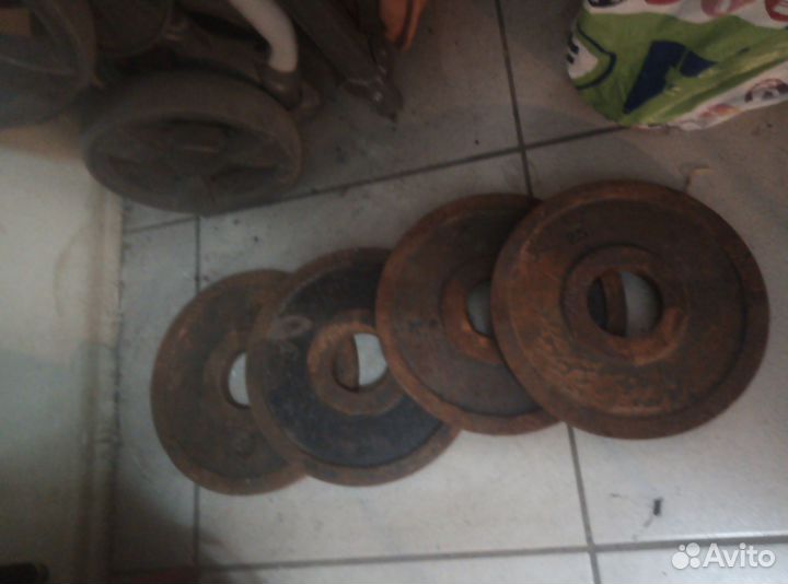 Блины для штанги СССР 4шт