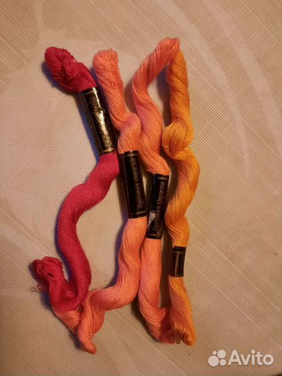 Нитки мулине и швейные