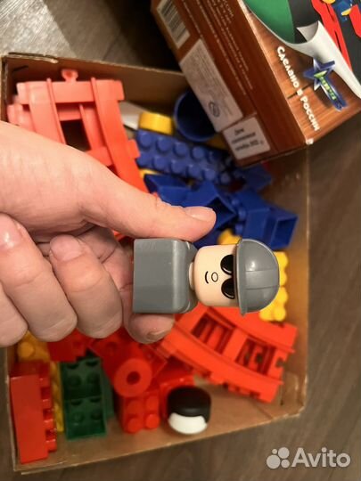 Железная дорога пластик