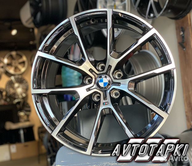 Диски r19 bmw 728 m r19 5-120 bmf разношир