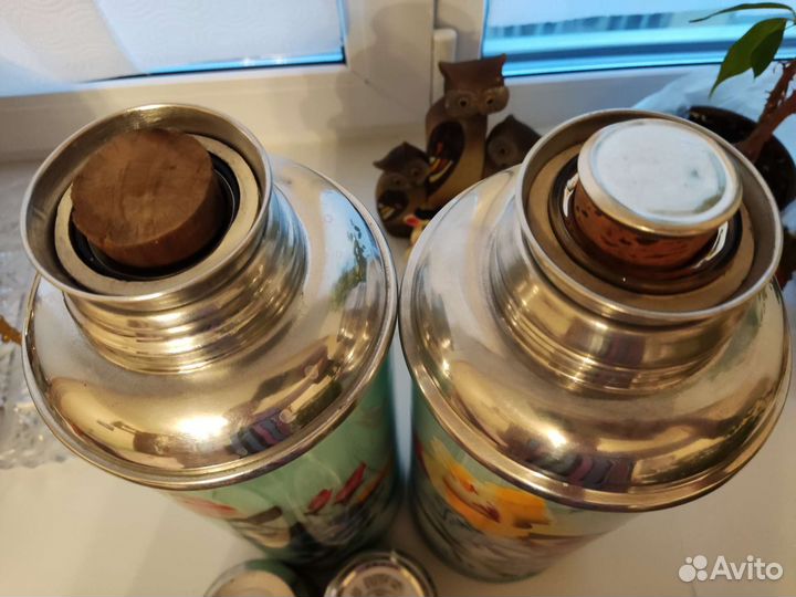 Термос китайский СССР в коробке